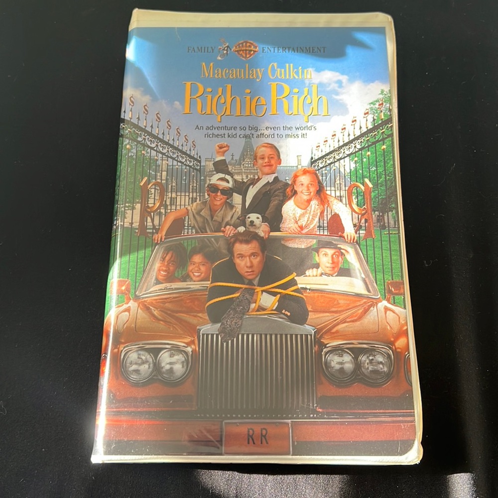 Macaulay Culkin Richie Rich VHS